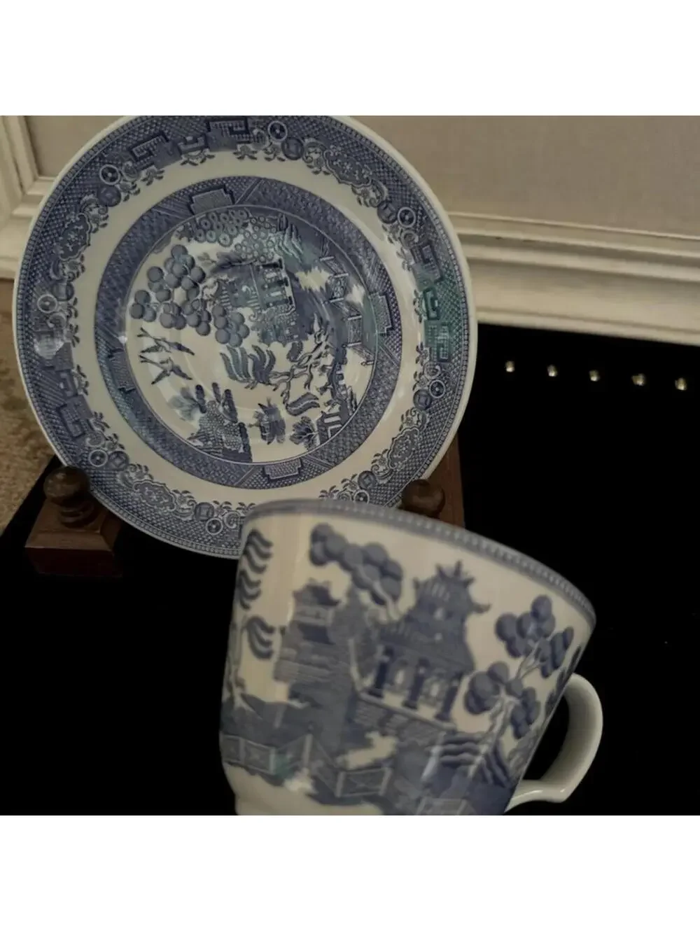 Vintage Spode Blue Room Collection - Georgian collection - set of 2